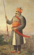 Raja Ravi Varma, Maharana Prathap Singh